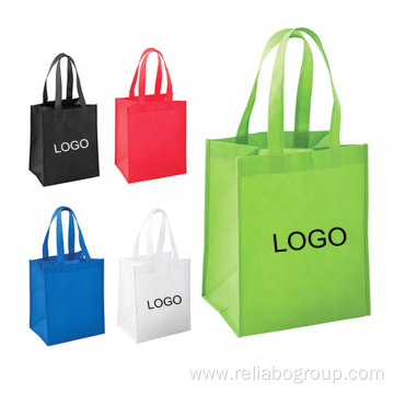 Custom non woven bag promotion tote shopping bag